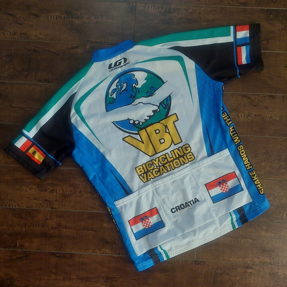 Louis Garneau VBT Cycling Jersey Croatia Unisex Small Large - Picture 6 of 10
